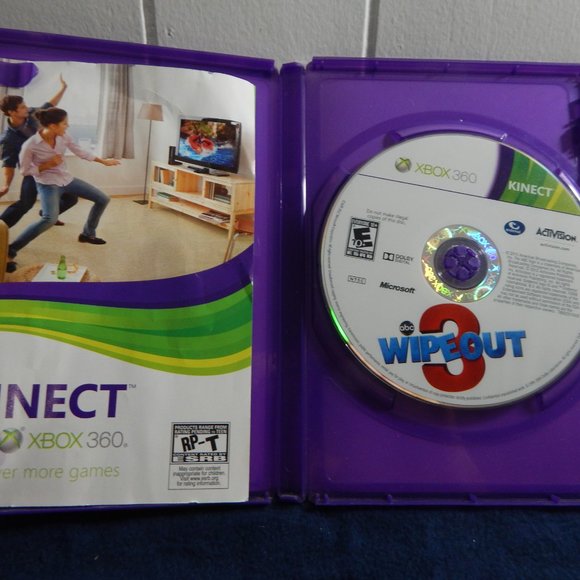 XBox 360 ABC Wipeout; Requires Kinect Sensor - Picture 3 of 5